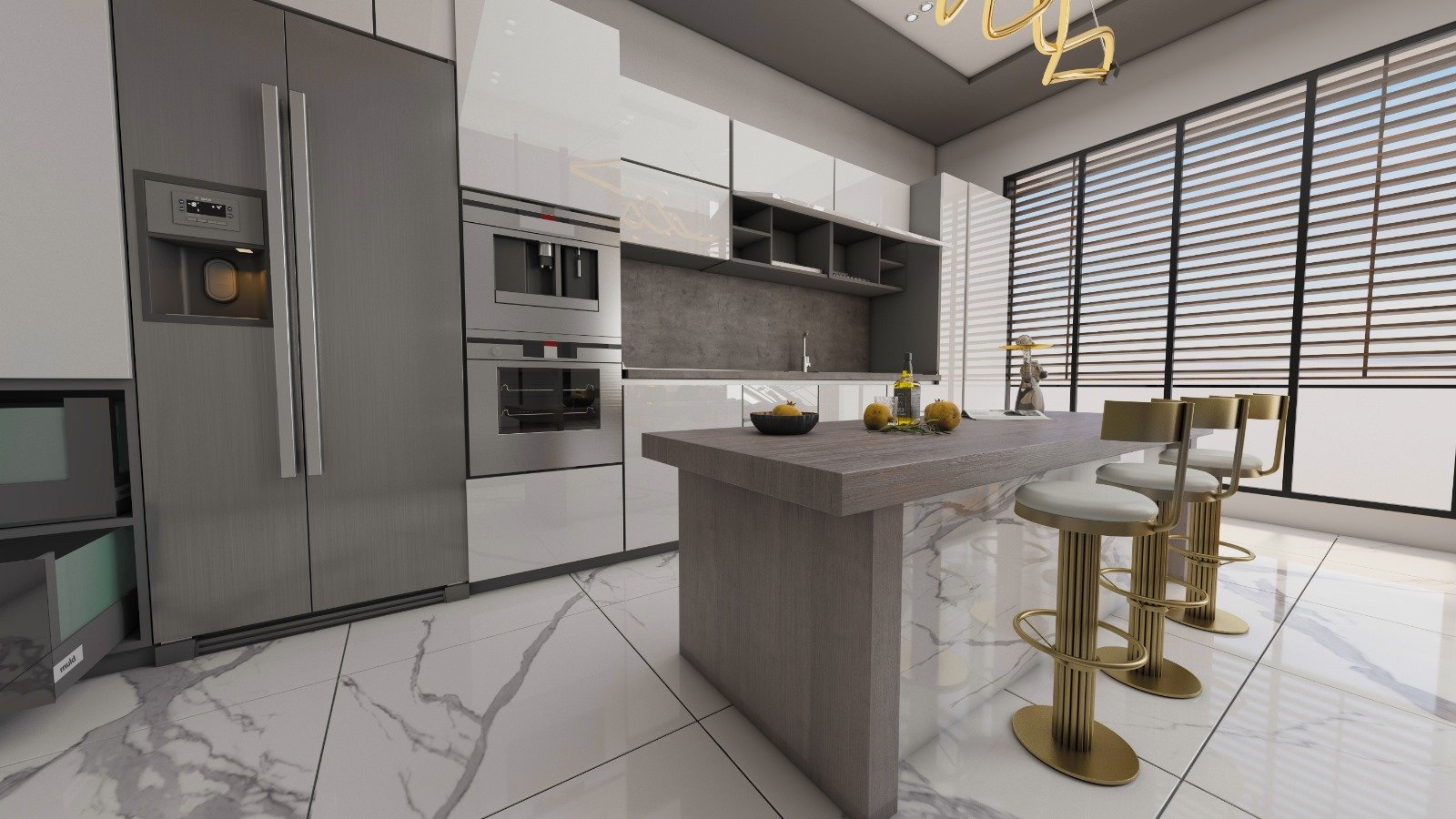 Mimari Proje & 3D Modelleme — 3. görünüm